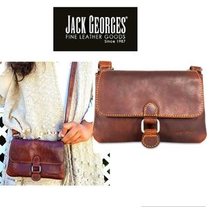 JACK GEORGES Voyager Small Crossbody Bag